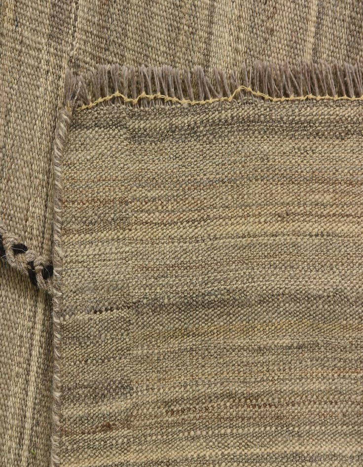 Detail image of  4' 7 x 10' 3  Hand Knotted Moroccan Wool Runner Rug