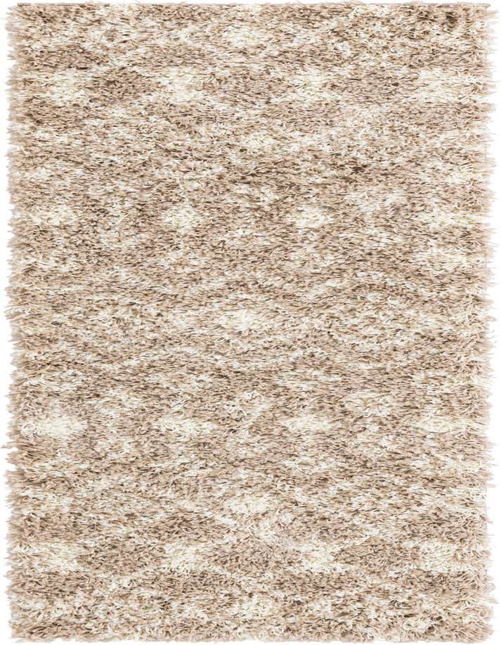 Primary image  2' x 6' Moroccan Trellis Shag Runner Rug