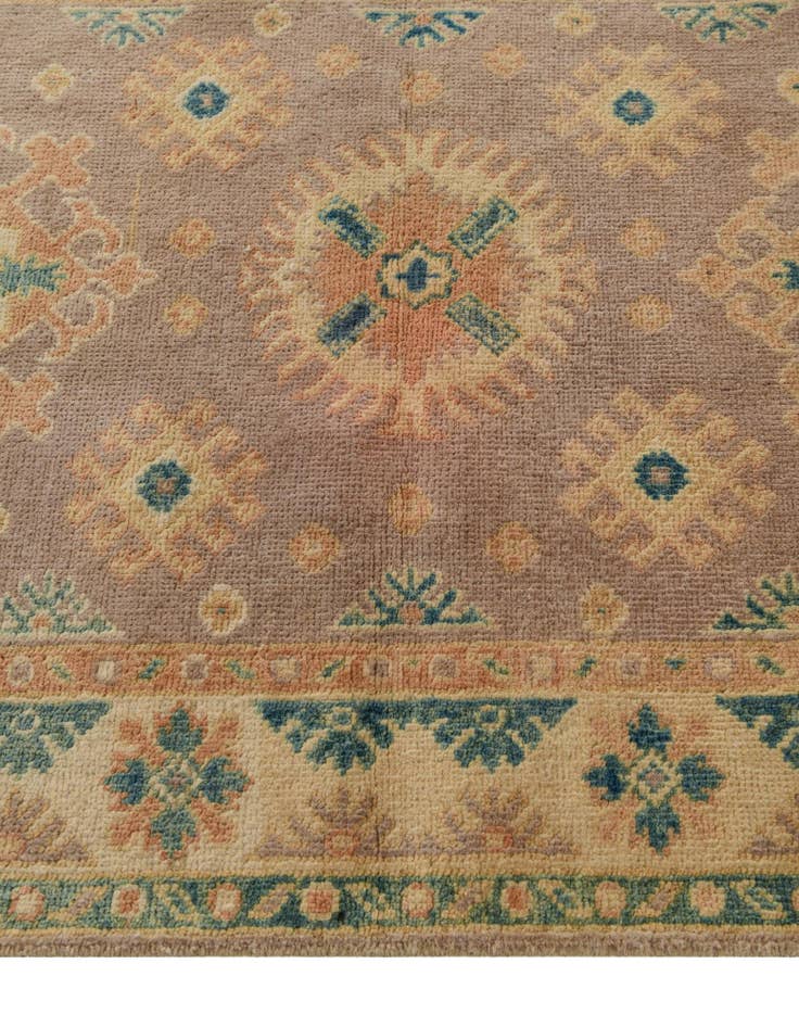 Detail image of  2' 7 x 5' 9  Hand Knotted Oushak Wool Runner Rug