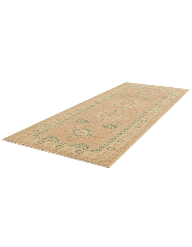 Detail image of  2' 7 x 6' 10  Hand Knotted Oushak Wool Runner Rug