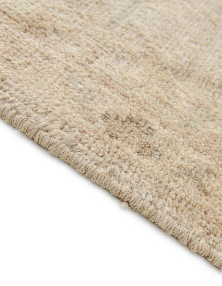 Detail image of  2' 7 x 6' 10  Hand Knotted Oushak Wool Runner Rug