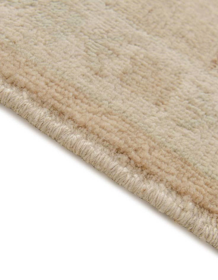 Detail image of  2' 10 x 12' 5  Hand Knotted Oushak Wool Runner Rug