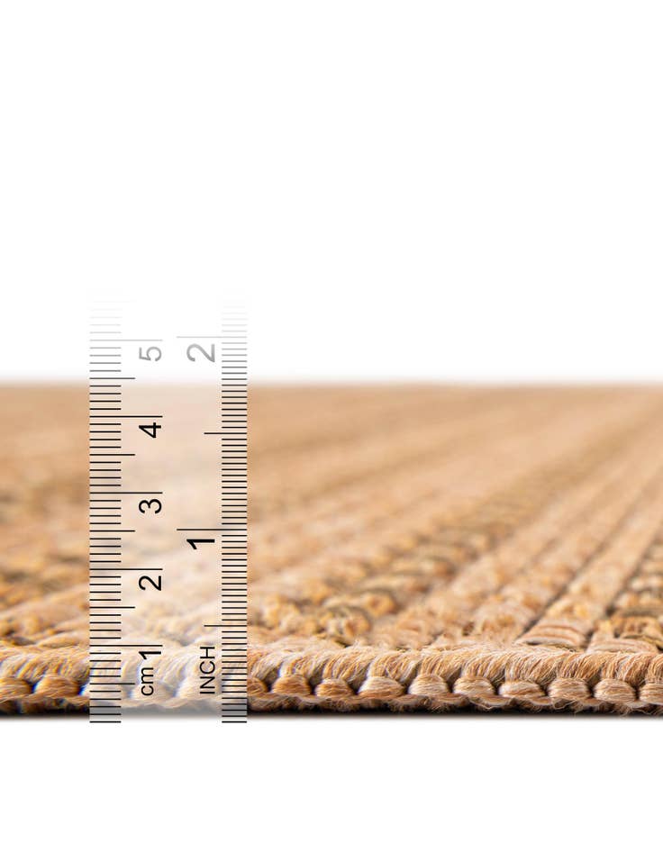 Detail image of  2' x 8'  Washable Border Indoor / Outdoor Runner Rug