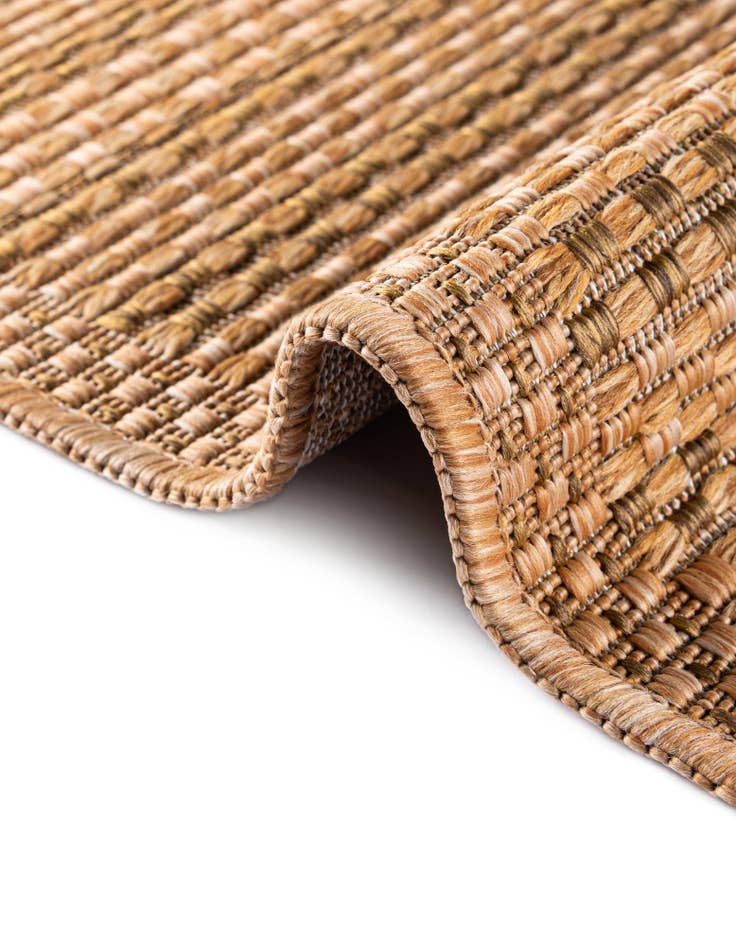 Detail image of  2' x 8'  Washable Border Indoor / Outdoor Runner Rug