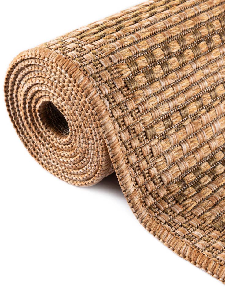 Detail image of  2' x 8'  Washable Border Indoor / Outdoor Runner Rug