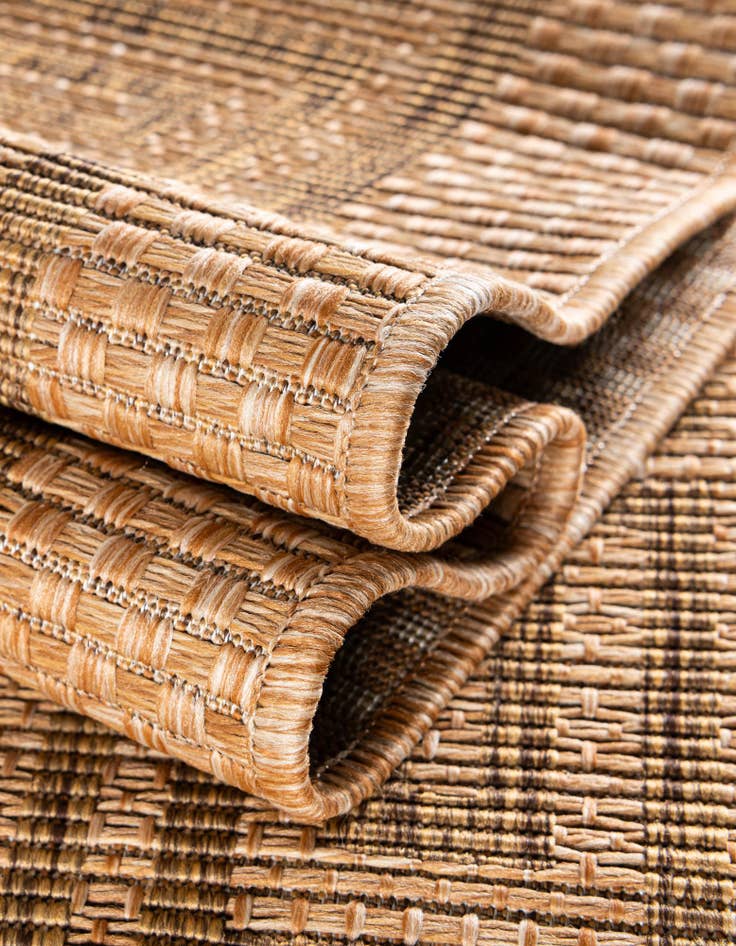 Detail image of  2' x 6'  Washable Border Indoor / Outdoor Runner Rug