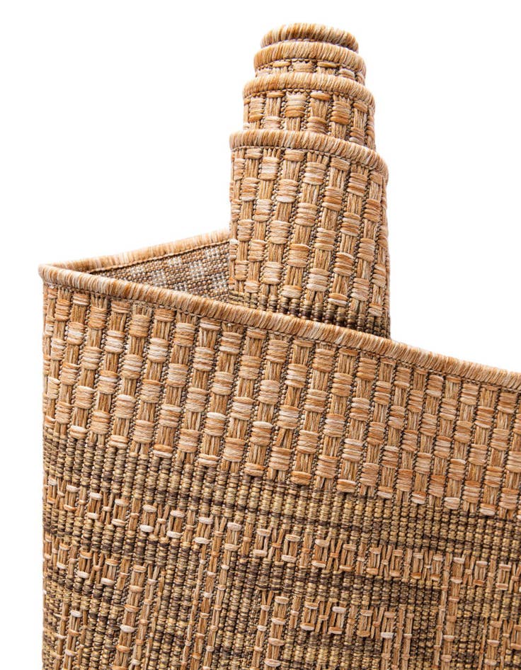 Detail image of  2' x 6'  Washable Border Indoor / Outdoor Runner Rug