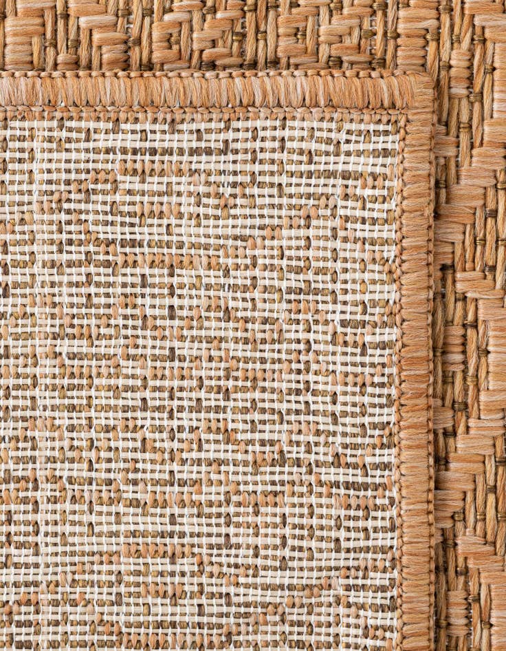 Detail image of  2' 2 x 6'  Washable Modern Indoor / Outdoor Runner Rug