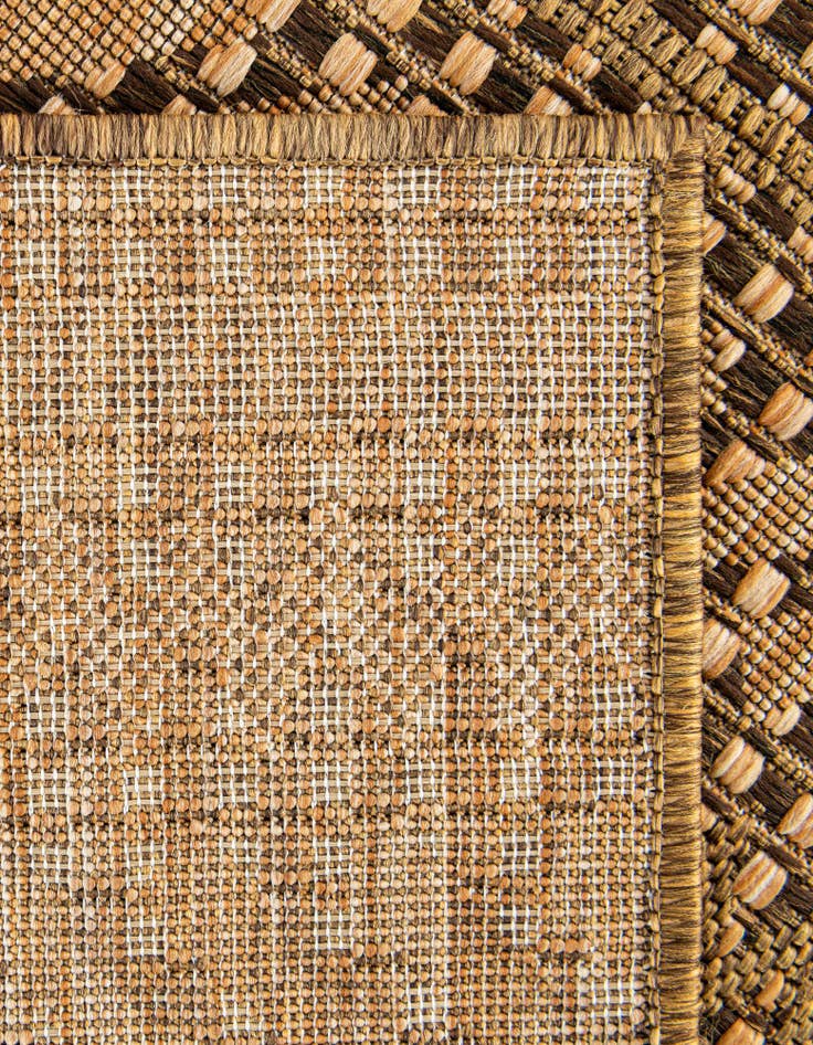 Detail image of  2' x 6'  Washable Modern Indoor / Outdoor Runner Rug