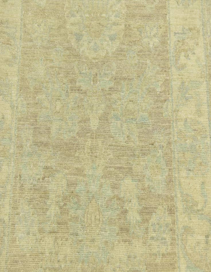 Detail image of  2' 8 x 9' 9  Hand Knotted Peshawar Ziegler Runner Rug