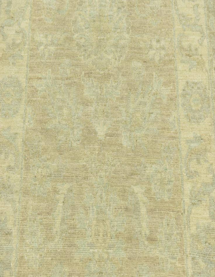 Detail image of  2' 8 x 9' 9  Hand Knotted Peshawar Ziegler Runner Rug