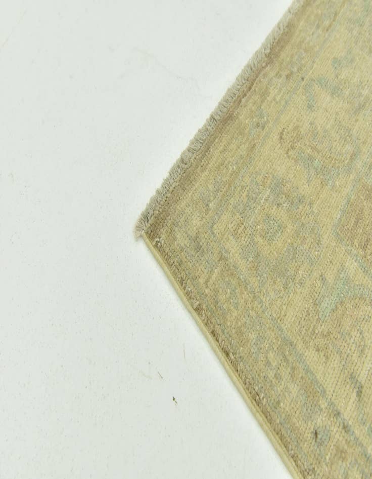 Detail image of  2' 8 x 9' 9  Hand Knotted Peshawar Ziegler Runner Rug