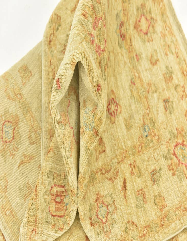 Detail image of  2' 8 x 16' 1  Hand Knotted Peshawar Ziegler Runner Rug