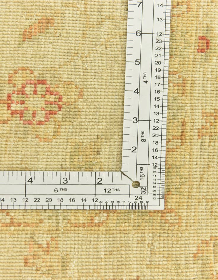 Detail image of  2' 8 x 16' 1  Hand Knotted Peshawar Ziegler Runner Rug