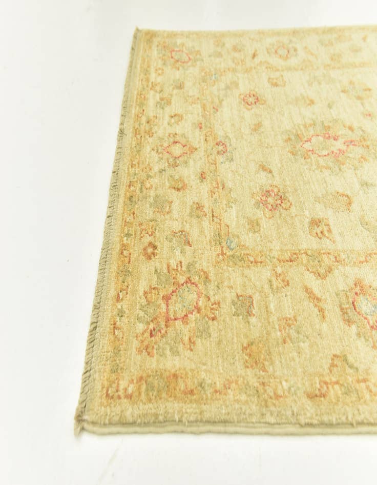 Detail image of  2' 8 x 16' 1  Hand Knotted Peshawar Ziegler Runner Rug