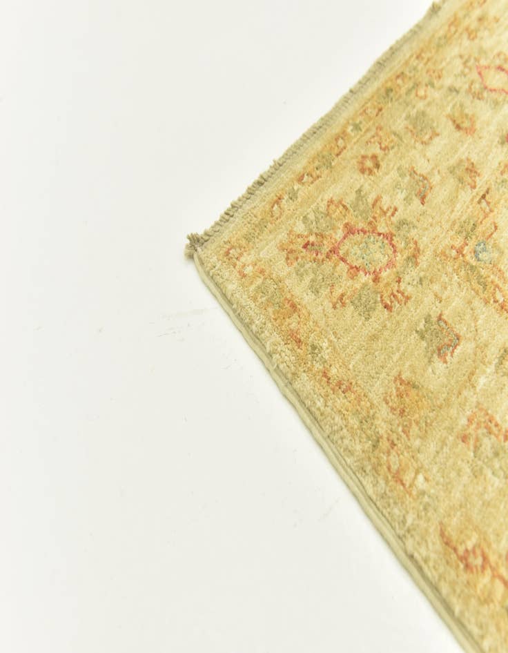 Detail image of  2' 8 x 16' 1  Hand Knotted Peshawar Ziegler Runner Rug