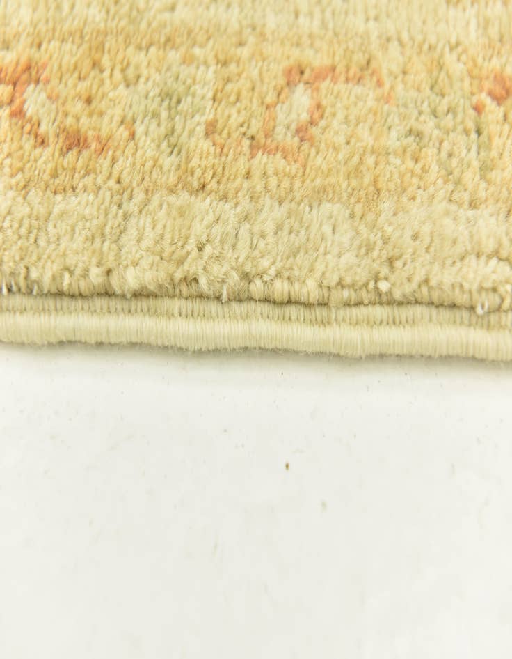 Detail image of  2' 8 x 16' 1  Hand Knotted Peshawar Ziegler Runner Rug