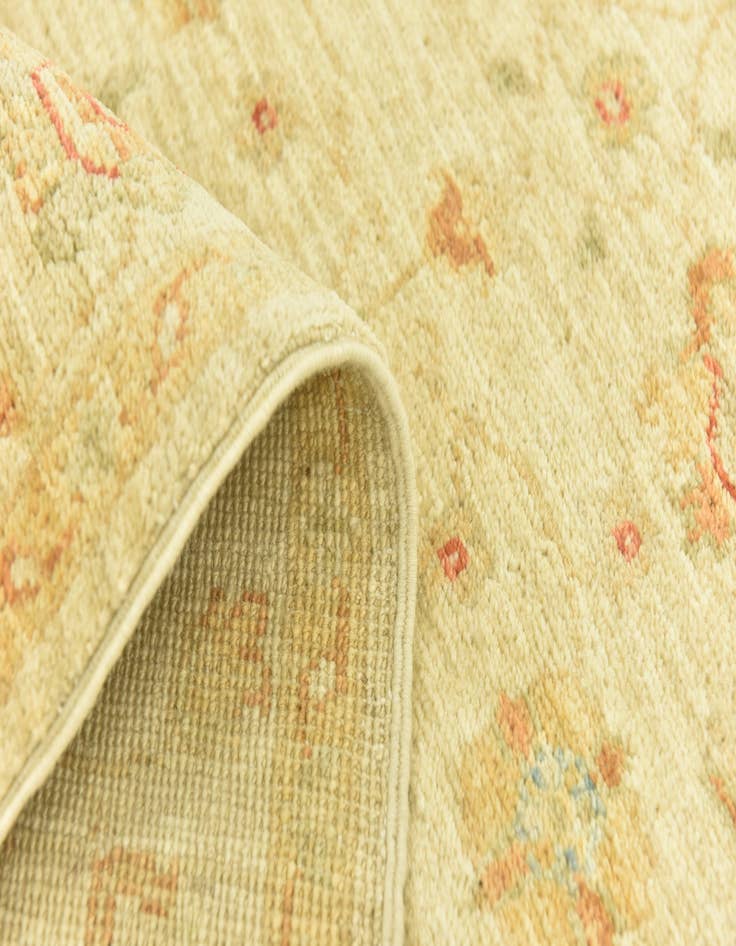 Detail image of  2' 8 x 16' 1  Hand Knotted Peshawar Ziegler Runner Rug