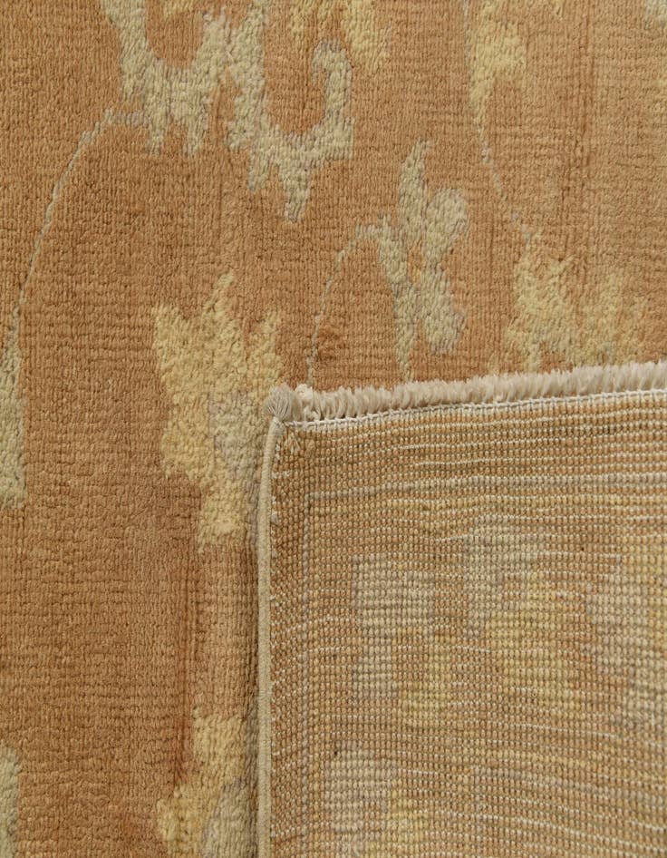 Detail image of  2' 7 x 9' 8  Hand Knotted Peshawar Ziegler Runner Rug