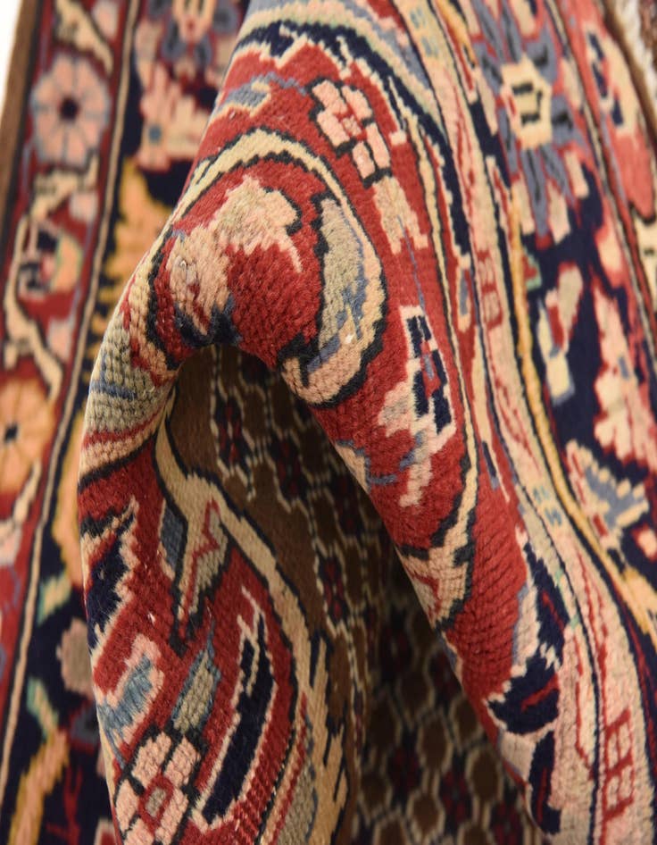 Detail image of  5' x 10'  Hand Knotted Songhor Persian Wool Runner Rug