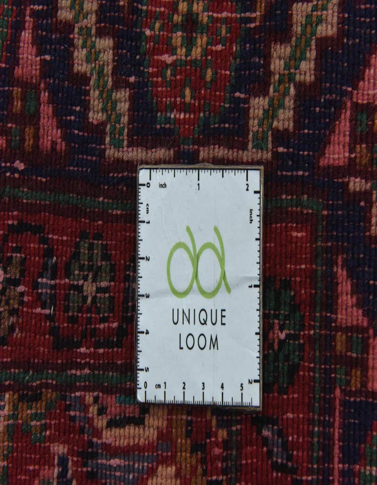 Detail image of  5' x 9' 6  Hand Knotted Songhor Persian Wool Runner Rug