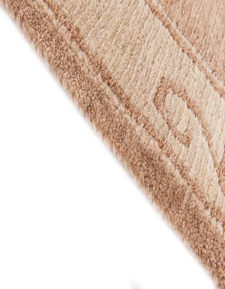 Detail image of  2' 8 x 11' 5  Hand Knotted Tibet Wool Runner Rug