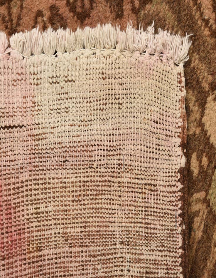 Detail image of  2' 3 x 6' 8  Hand Knotted Ultra Vintage Persian Wool Runner Rug