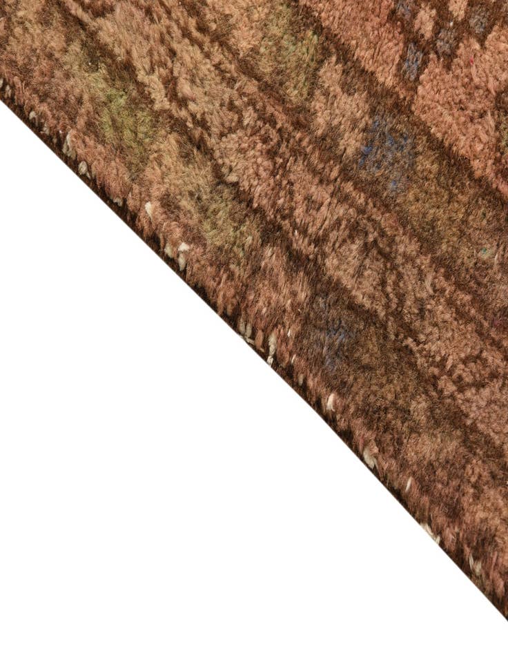 Detail image of  2' 3 x 6' 8  Hand Knotted Ultra Vintage Persian Wool Runner Rug