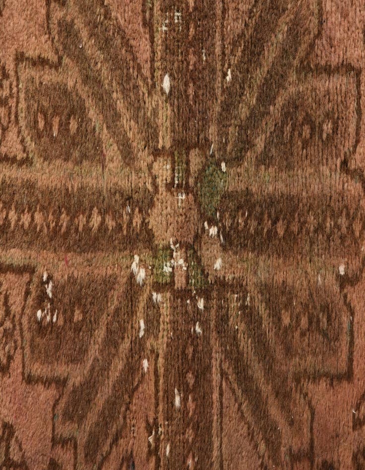 Detail image of  2' 3 x 6' 8  Hand Knotted Ultra Vintage Persian Wool Runner Rug