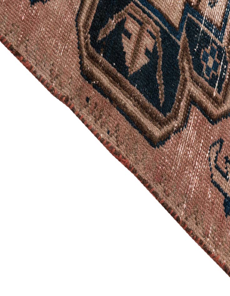 Detail image of  2' 10 x 5' 10  Hand Knotted Ultra Vintage Persian Wool Runner Rug