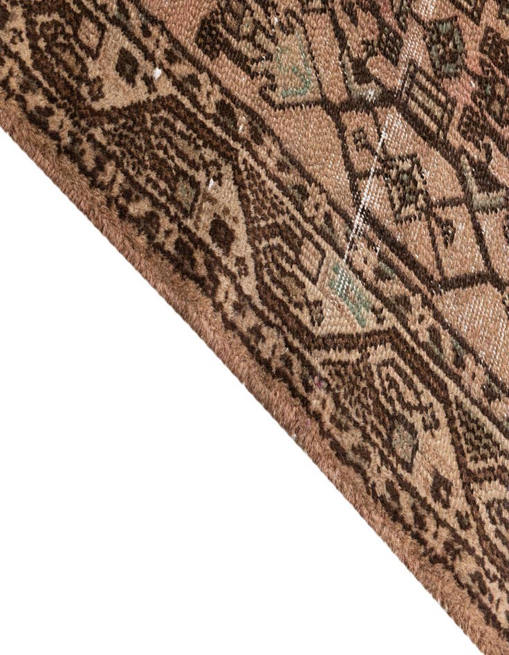 Detail image of  2' 5 x 8' 7  Hand Knotted Ultra Vintage Persian Wool Runner Rug