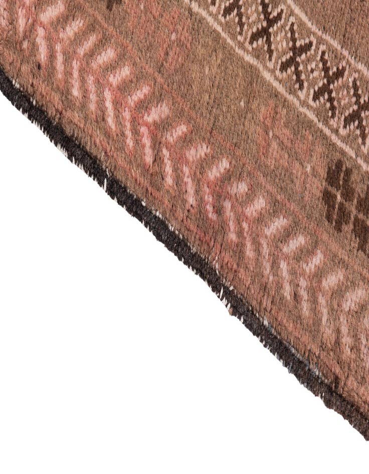 Detail image of  3' 2 x 7' 1  Hand Knotted Ultra Vintage Persian Wool Runner Rug