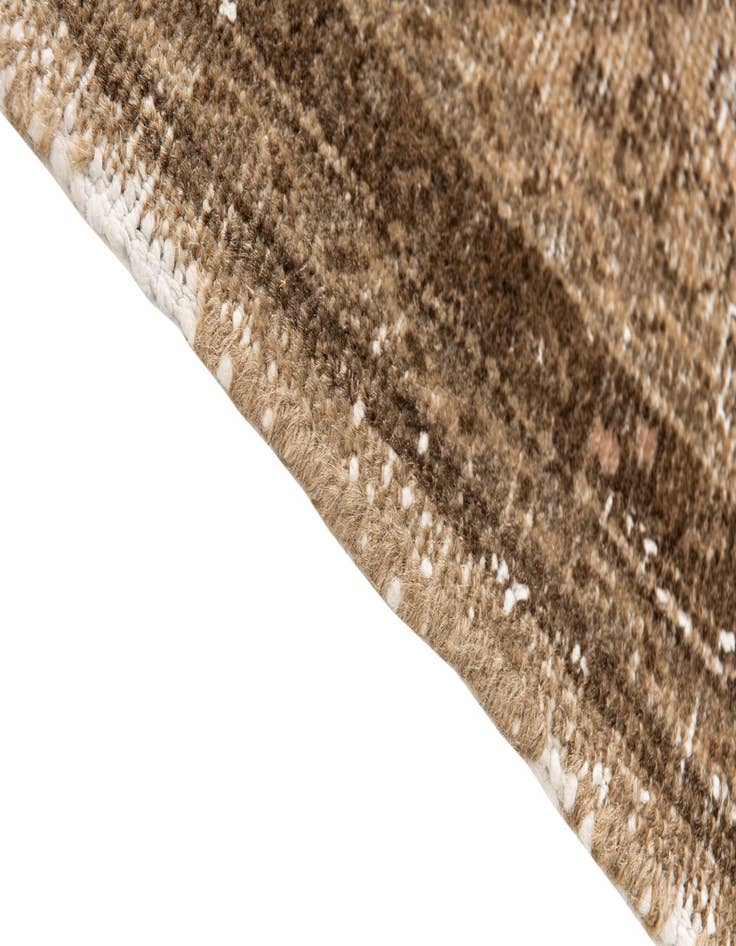 Detail image of  2' 8 x 9' 10  Hand Knotted Ultra Vintage Persian Wool Runner Rug