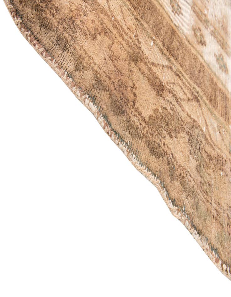 Detail image of  4' 2 x 9' 6  Hand Knotted Ultra Vintage Persian Wool Runner Rug