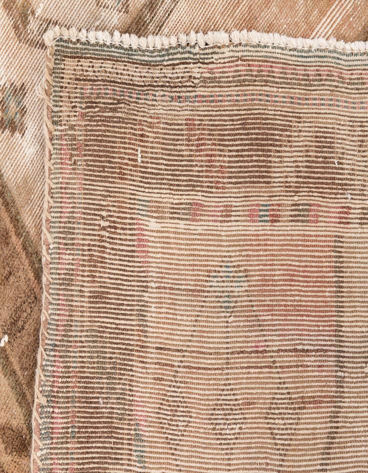 Detail image of  4' 2 x 9' 6  Hand Knotted Ultra Vintage Persian Wool Runner Rug