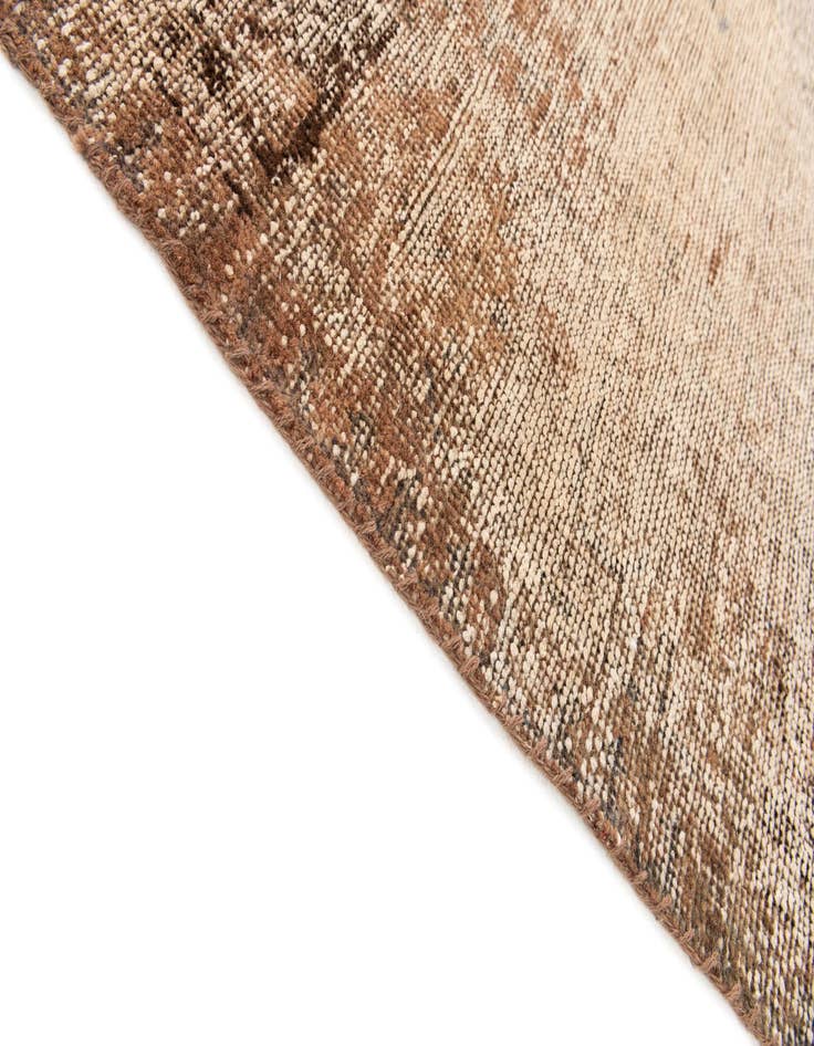 Detail image of  4' x 8'  Hand Knotted Ultra Vintage Persian Wool Runner Rug