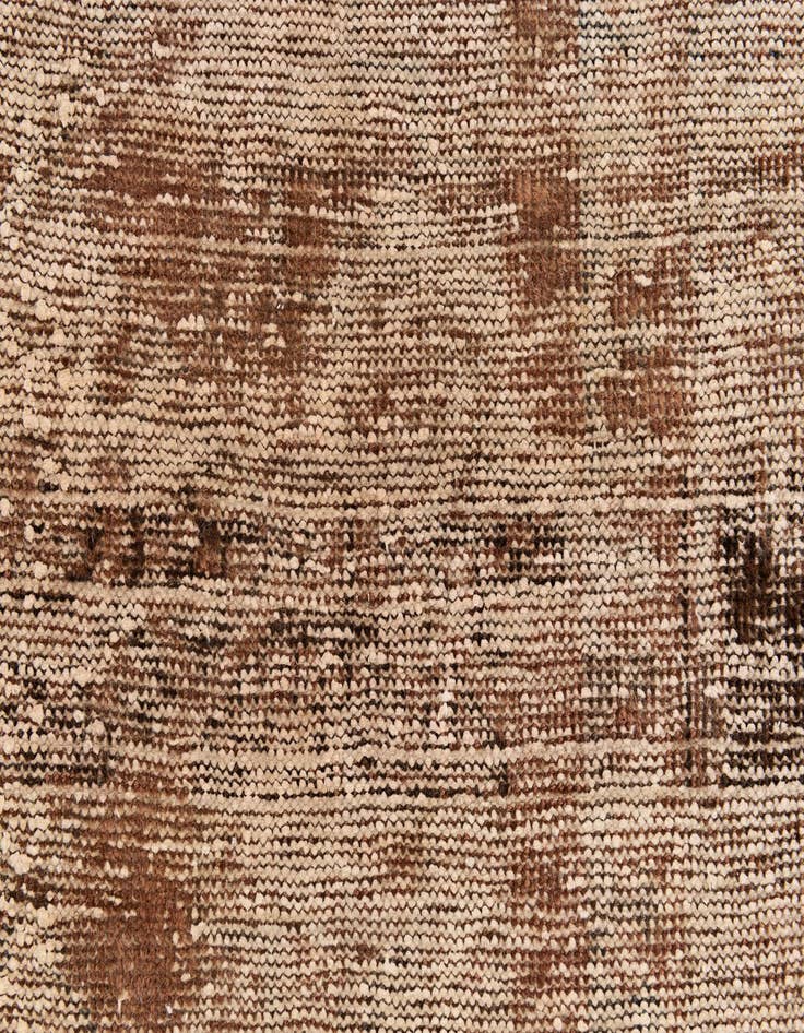 Detail image of  4' x 8'  Hand Knotted Ultra Vintage Persian Wool Runner Rug