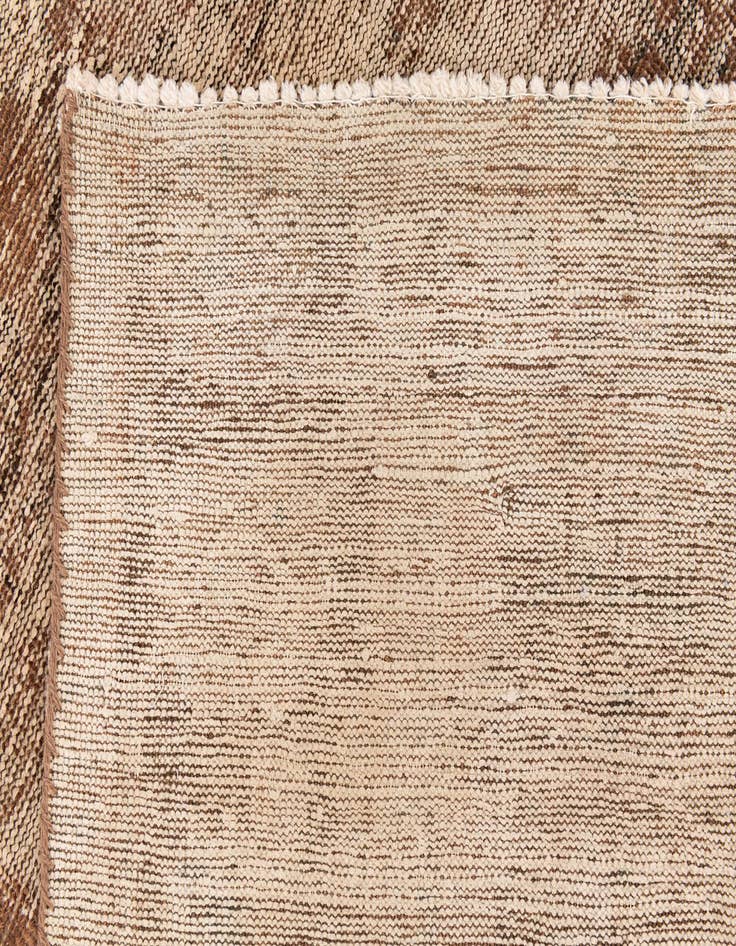 Detail image of  4' x 8'  Hand Knotted Ultra Vintage Persian Wool Runner Rug