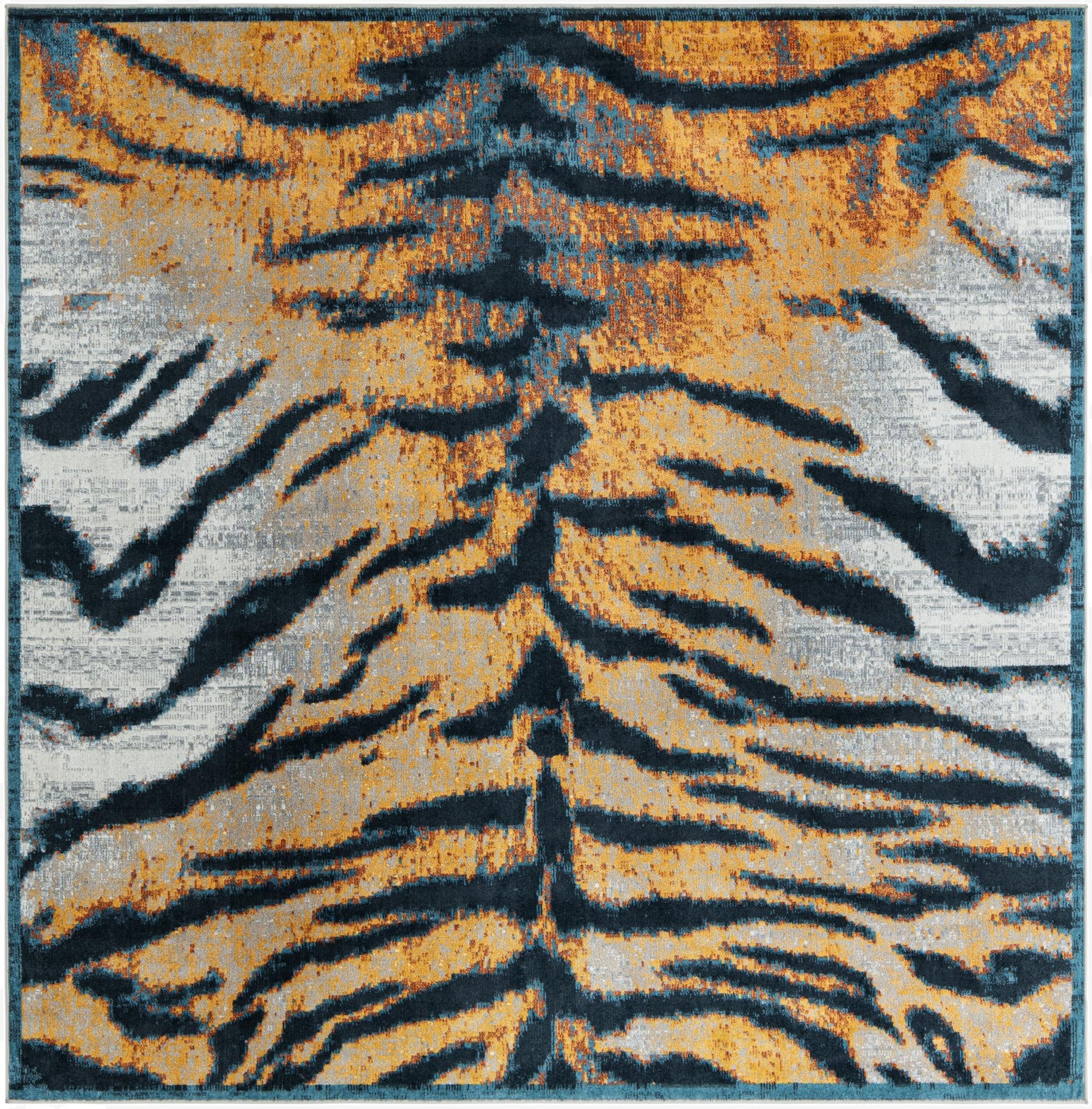  7' 10 x 7' 10 Kamala Washable Square Rug