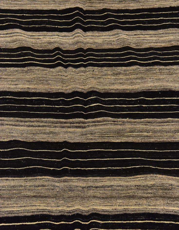 Detail image of  6' x 7' 2  Hand Woven Kilim Modern Wool Square Rug