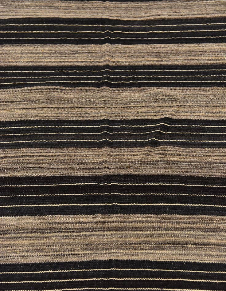 Detail image of  6' 2 x 7' 4  Hand Woven Kilim Modern Wool Square Rug