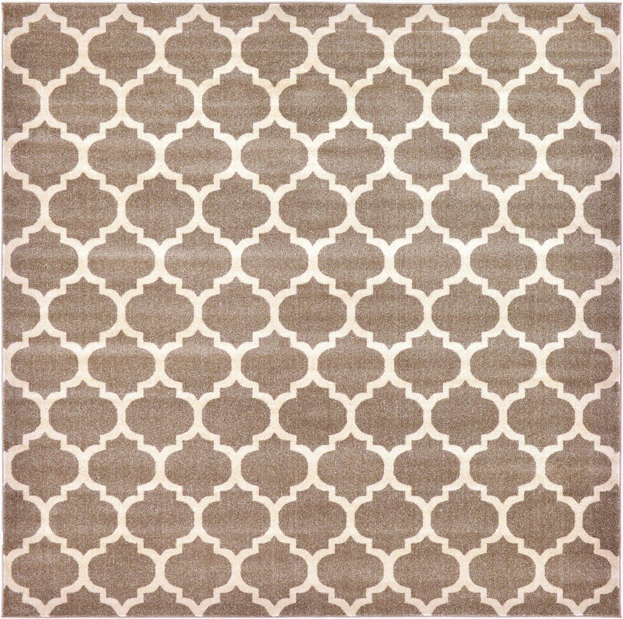  10' x 10' Lattice Square Rug