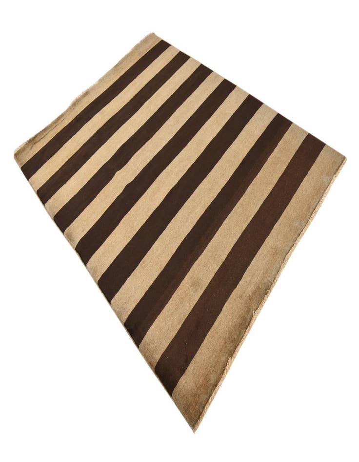 Detail image of  6' x 6' 9  Hand Knotted Modern Ziegler Square Rug