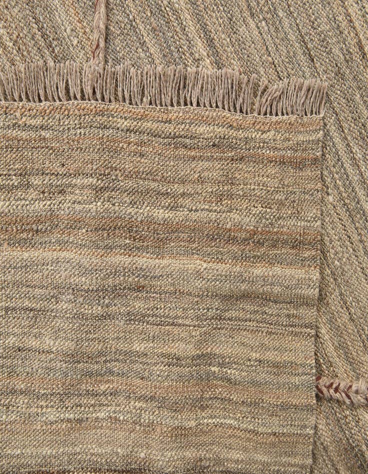 Detail image of  6' 7 x 6' 10  Hand Knotted Moroccan Wool Square Rug
