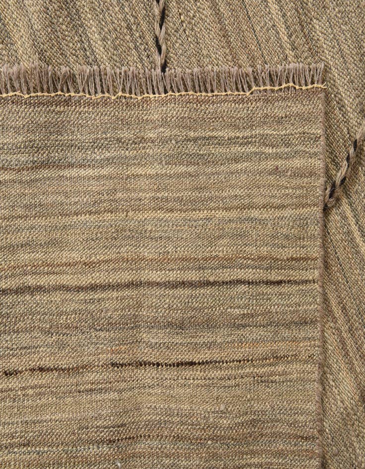 Detail image of  5' 5 x 5' 9  Hand Knotted Moroccan Wool Square Rug