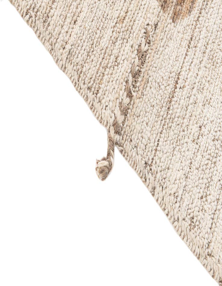 Detail image of  5' 8 x 6' 8  Hand Knotted Moroccan Wool Square Rug