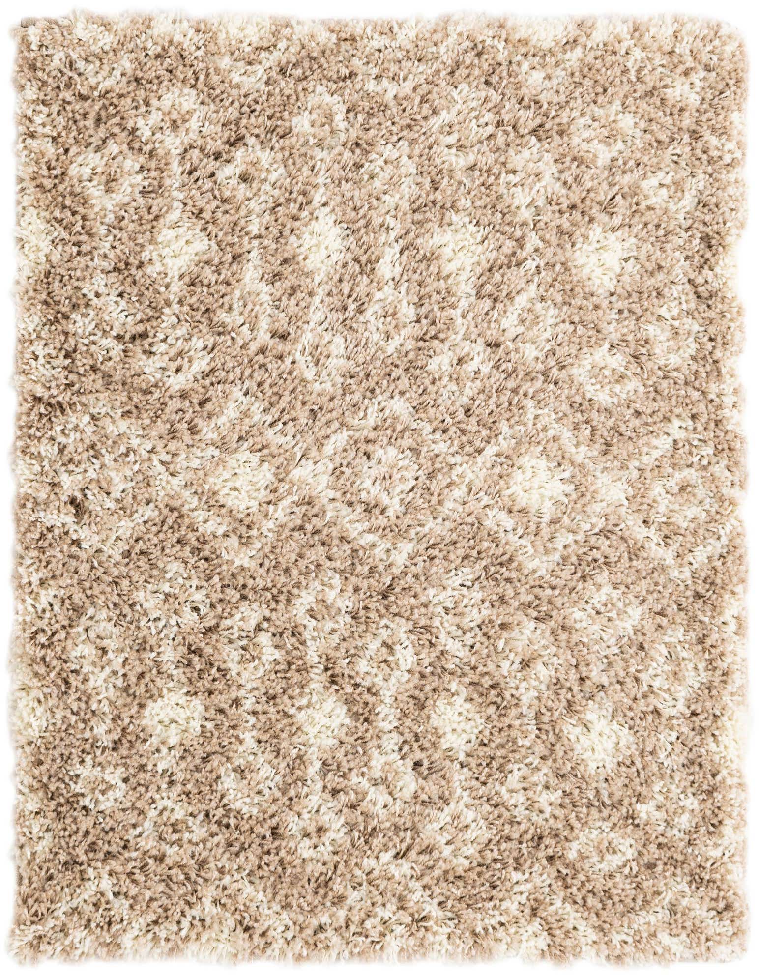 Primary image  3' x 3' Moroccan Trellis Shag Square Rug