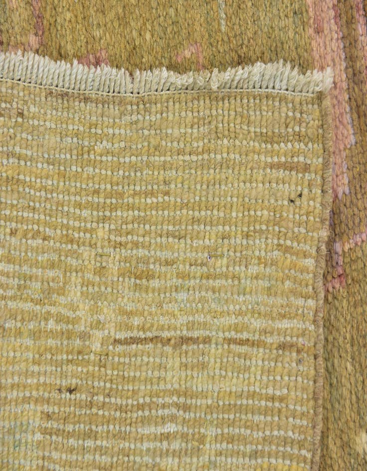 Detail image of  11' x 12'  Hand Knotted Oushak Wool Square Rug