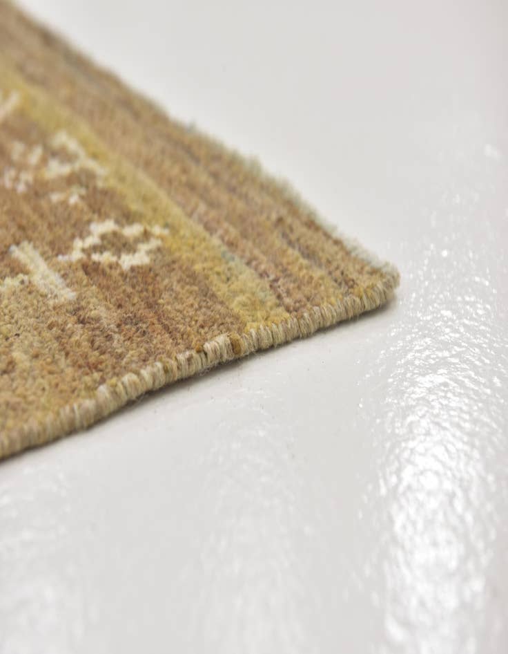 Detail image of  11' x 12'  Hand Knotted Oushak Wool Square Rug