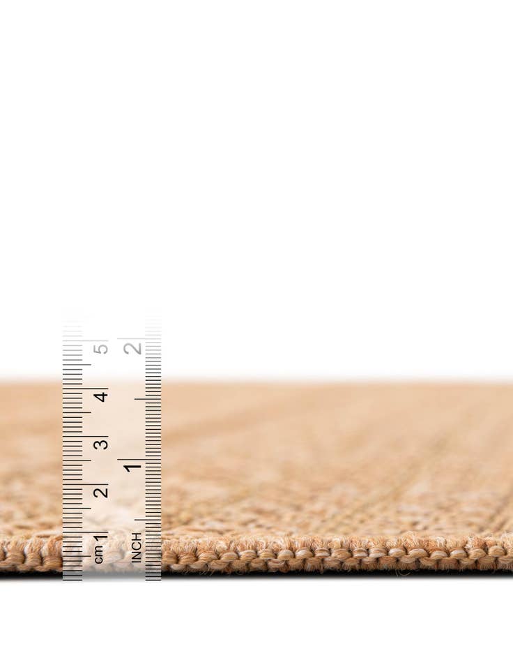 Detail image of  6' x 6'  Washable Modern Indoor / Outdoor Square Rug